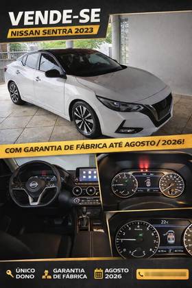 NISSAN SENTRA 2.0 16V GASOLINA ADVANCE XTRONIC